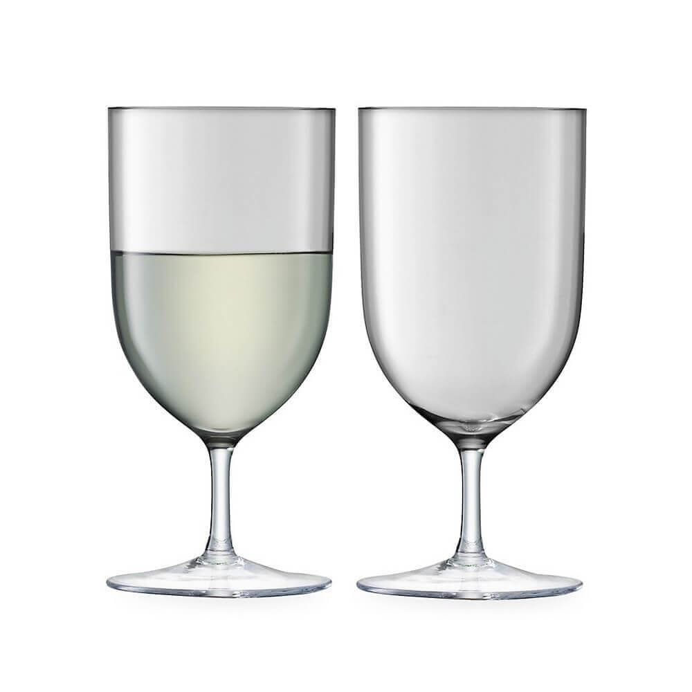 LSA Hint Pale Slate Wine / Water Glass
